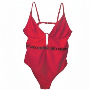 Juicy Couture Wunderwire Mold One Piece Swimsuit in Lollipop Red